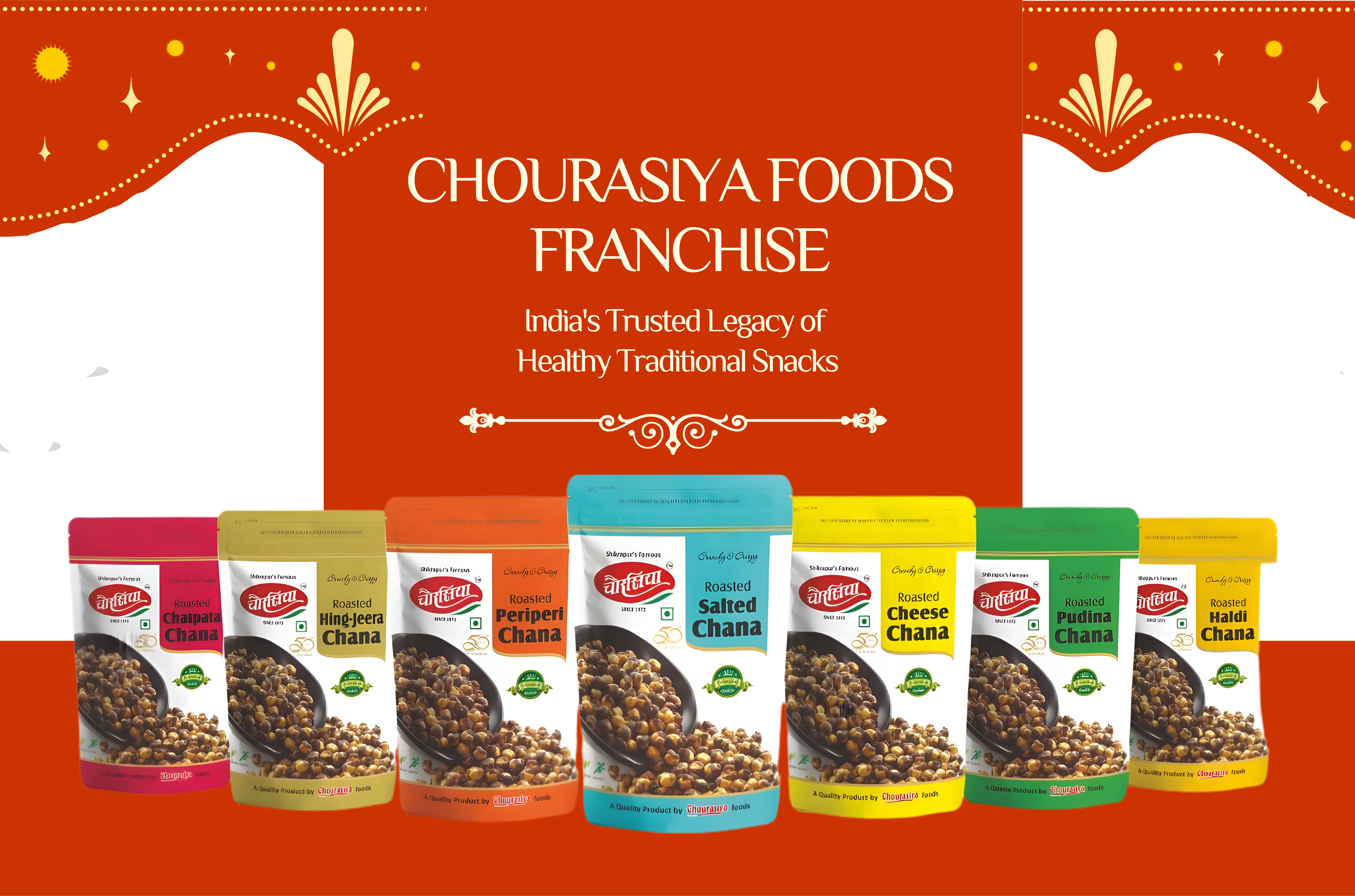 Red and Yellow Traditional Diwali Food Offer Banner Landscape (1)